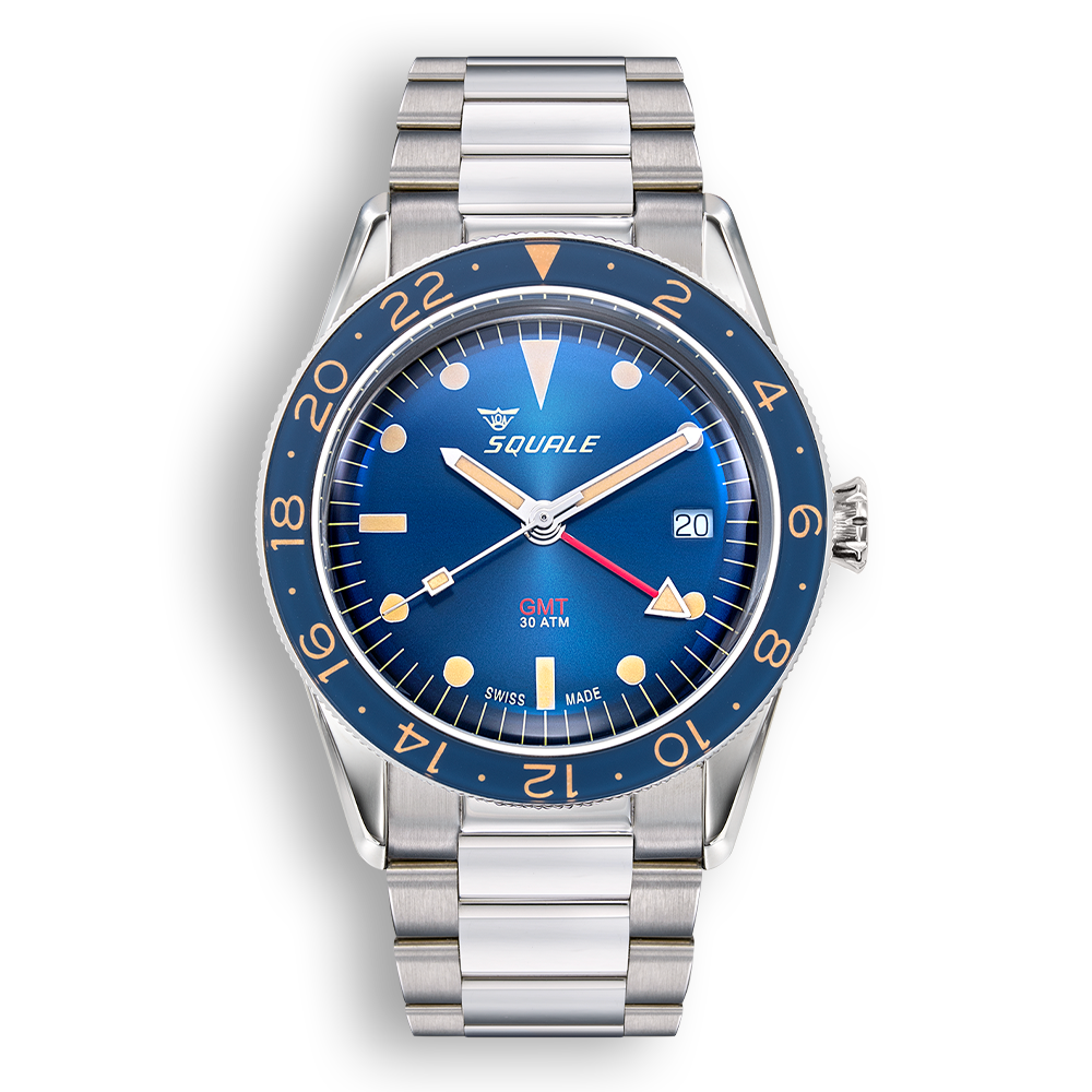 Sub-39 GMT Vintage Blue Bracelet